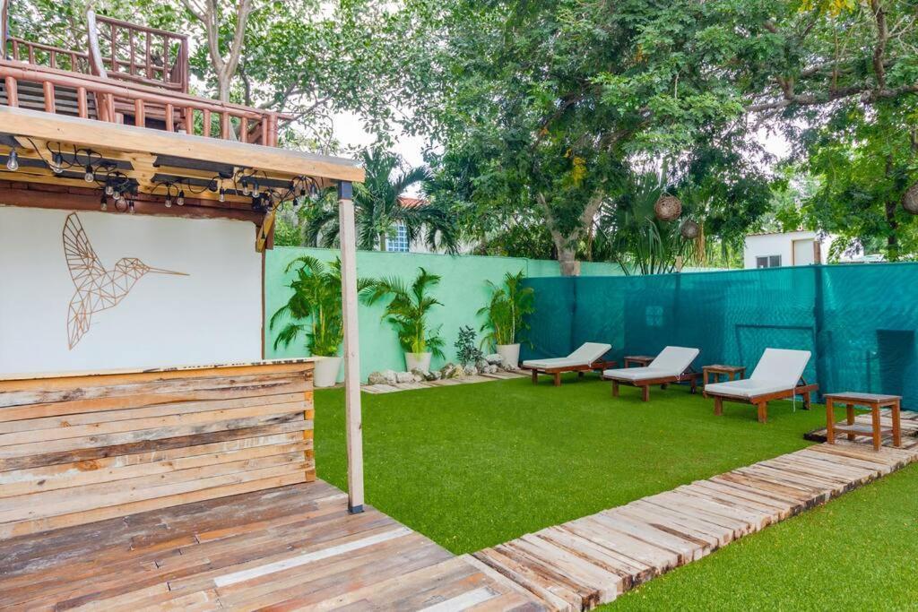 Encantadora Suite Super Amplia En Colibri Pdc Playa del Carmen Luaran gambar