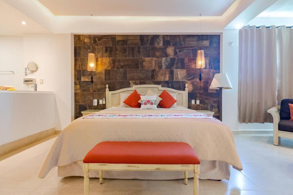 Encantadora Suite Super Amplia En Colibri Pdc Playa del Carmen Luaran gambar